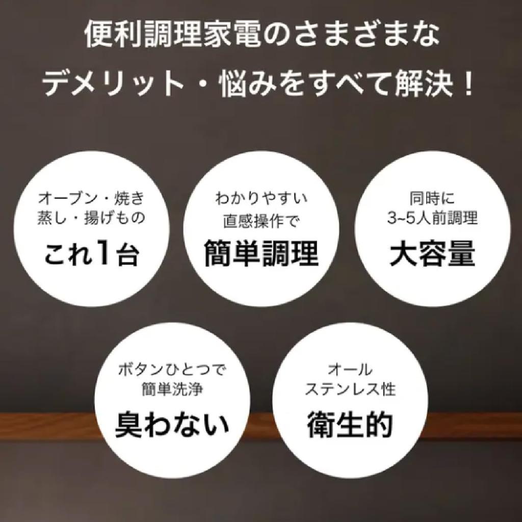 Livinfra Steam Airfryer Finom Home Use Oven Rebake Convection Oven Air Fryer Electric Fryer Rotisserie Steaming Baking Fried Large Capacity Servings