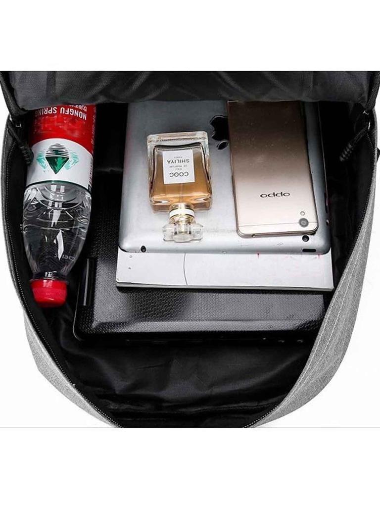 Simple Shoulder Bag For Men, Korean Style Backpack, Large Capacity School Bag, Computer Travel Bag