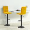 VidaXL Set of 2 Bar Stools, Pub Chair, Bistro Seat, Furniture for Dining Room Kitchen Living Room Home Interior, 335770