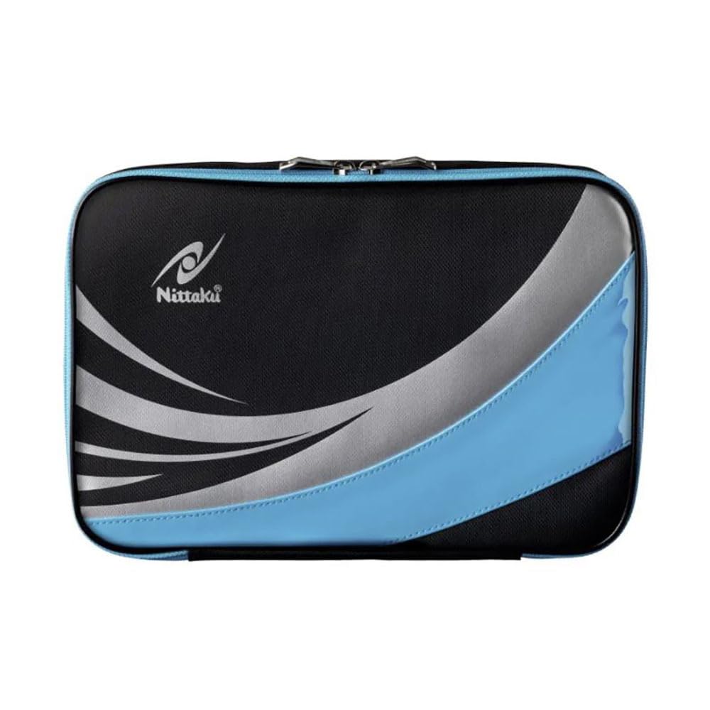 

Nittaku Table Tennis Puro Case, Holds 2 Rackets, Sax (04) NK7220