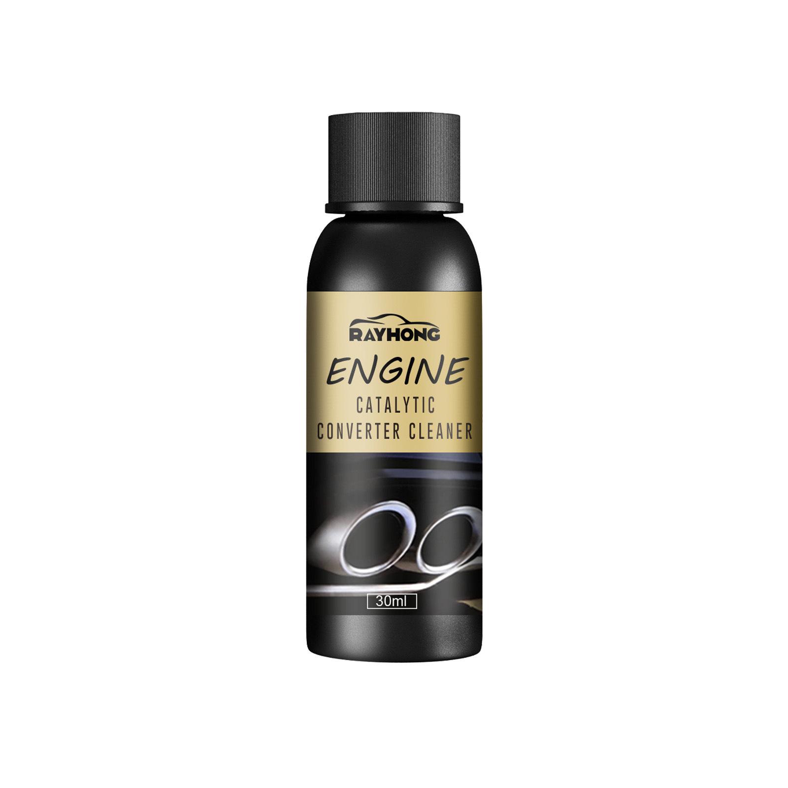 RAYHONG Catalytic Converter Cleaner: Effortlessly Cleans Carbon Buildup, Easy Disassembly, Gentle on Exhaust Systems, Washable Formula