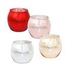 Electroplated Glass Scented Candle Holder - European & American Holiday Design