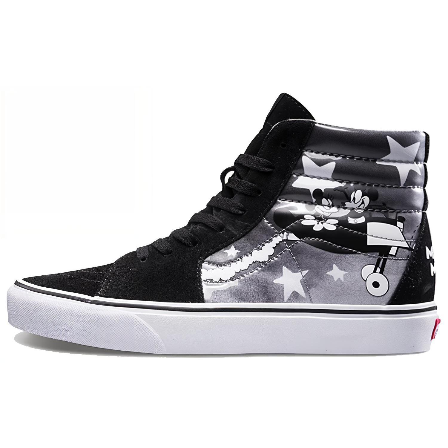 Sk8 Disney x Sk8 Vans-Hi Plane Crazy VN0A38GEUPO 37 чёрный/белый