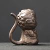 Chinese Purple Clay Tea Pet Monkey King Tea Figurine Ornaments Handmade Sculpture Crafts Chinese Tea Set Decor Accessories