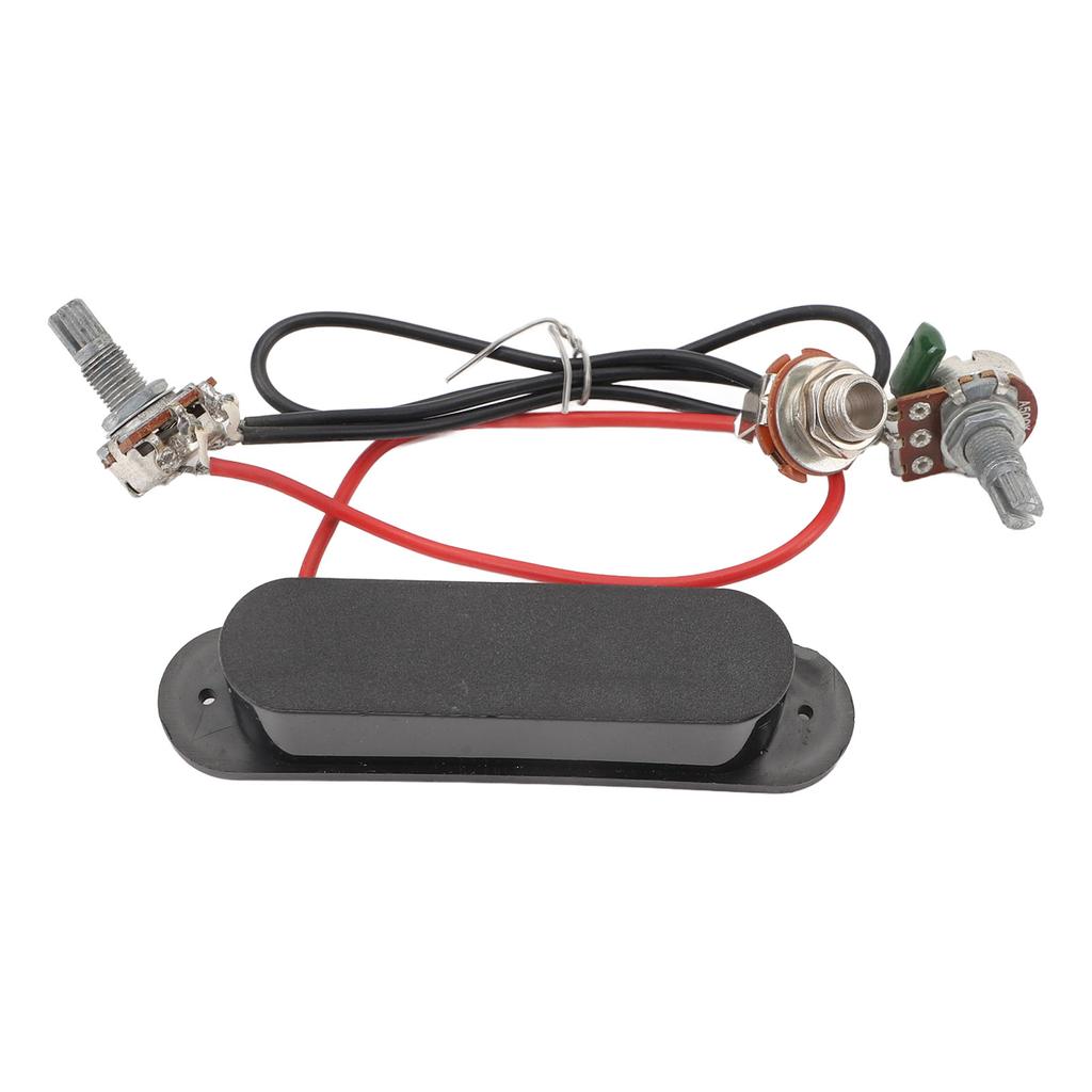 6 String Guitar Pickup Wiring Harness 500k Prewired Single Coil Pickups with Volume Tone Control for
