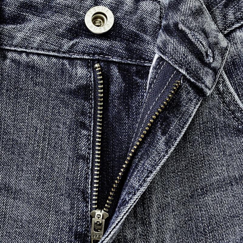 JOEONE Men's Light Blue Slim Fit Stretch Denim Jeans