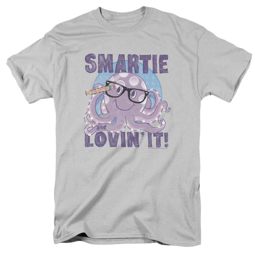 Smarties Octo T Shirt Mens Licensed Sweet Tangy Candy Silver XXXL