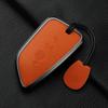 Aluminium Alloy Goatskin Car Key Case Cover For Bmw 1 3 5 7 Series X1 X3 X5 X7 F20 F48 F15 F16 G20 G28 G22 G23 G30 G12 Keychain