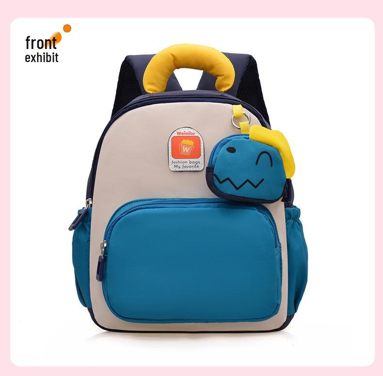 Korean Style Lightweight Girls' School Backpack for Ages 3-6