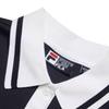 FILA Fashion Casual Classic Polo Collar Short Sleeve Dress Women Dresses Legendary-Blue F51W429302ANV