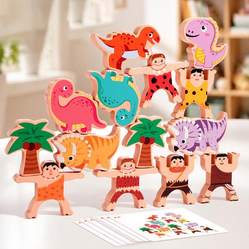High-Quality Wooden High-Quality Dinosaur High-Quality Stacking High-Quality High High-Quality Toy High-Quality Color High-Quality Animal