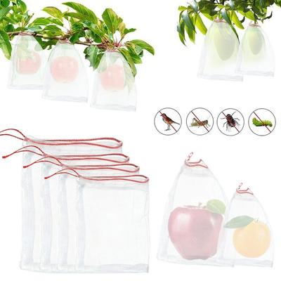 20Pcs Fabric Planting Pocket Fruit Protection Bags Anti-bird Insect-proof Non-Woven Plant Nursery Bags Plants Grow Bag