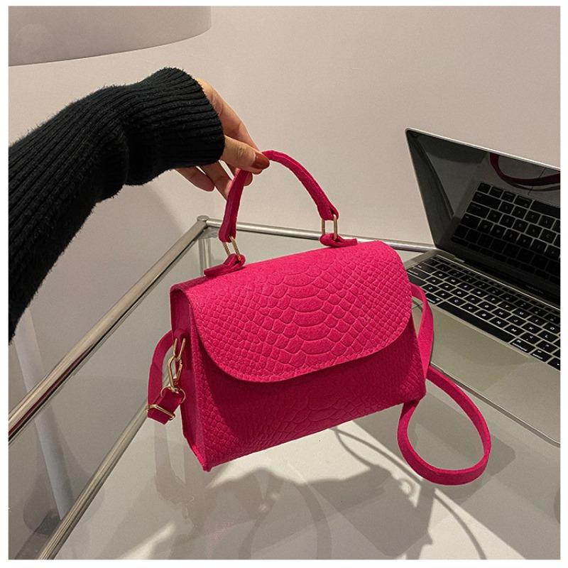 Dámská kabelka z umělé kůže s krokodýlím vzorem, kožená taška přes rameno, atraktivní mini malá čtvercová taška přes rameno, módní khaki tašky