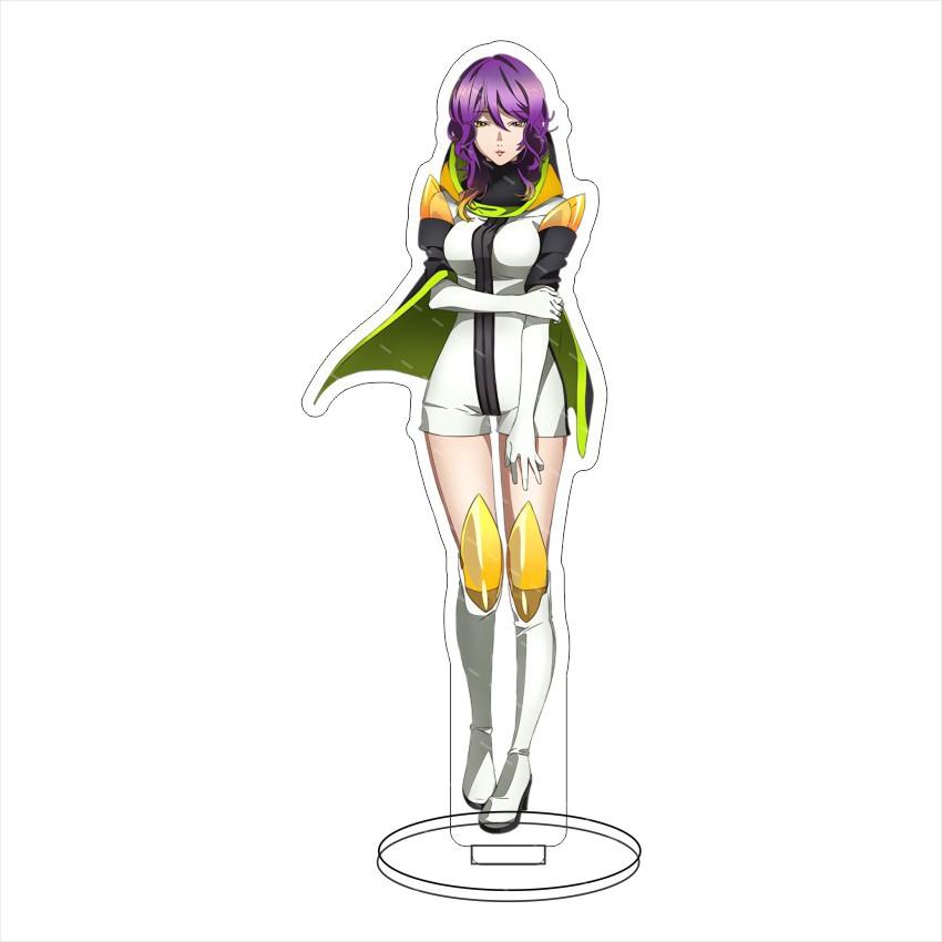 Anime Gnosia Acrylic Stand Model Figures Yuri Setsu SQ Racio Jina Shigemichi Cosplay Model Dorm Decor Props Fans Gift