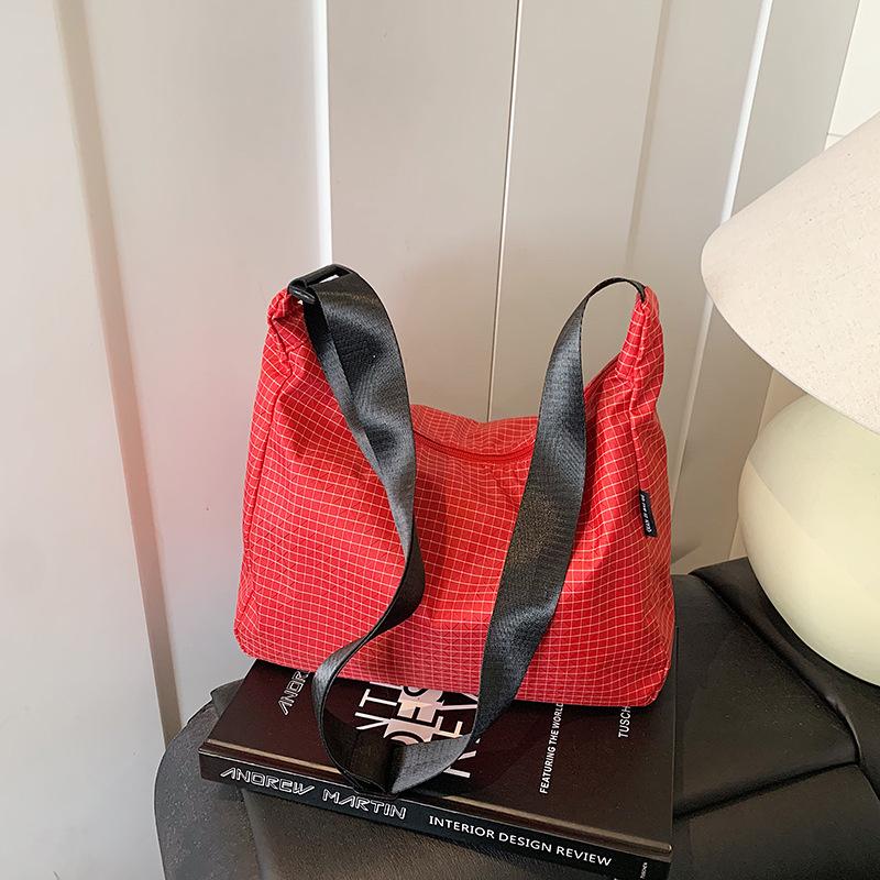 Japanese Large-capacity Bag Women's 2025 New Trendy Fashion One-shoulder Autumn Casual Casual Crossbody Sports Cloth Bag