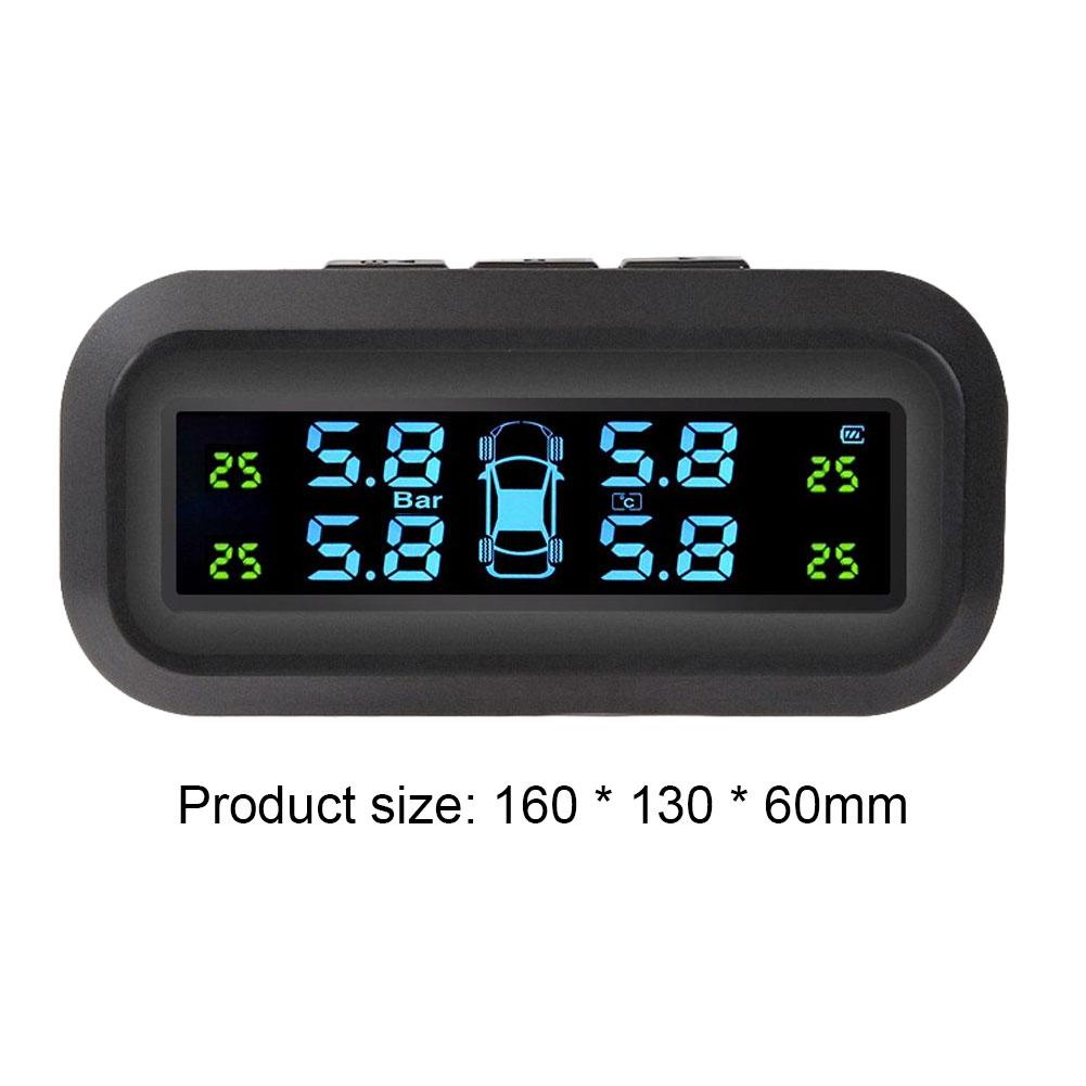 Car Tire Pressure Monitoring System Digital Security Alarm System Intelligent Tire Pressure Alarm System for Vehicle Accessories