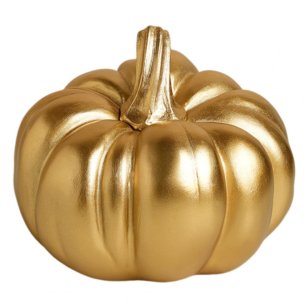 Halloween Decoration Hand-painted Pumpkin Ornament Set for Fall Home Decor Mini Artificial Pumpkins for Diy Crafts Halloween