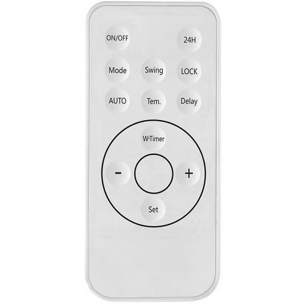 Rideau D'air Électrique N’OVEEN HC2200 LED - 2000W - 120 M3/h - Blanc