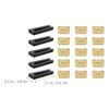 5 Sets Ceiling Fan Balancing Kit Fan Balancing Clip and Self-Adhesive Weights Kit