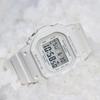 Casio Baby-G Classic Square Trendy Waterproof Student Lightweight Simple Youth White Quartz Movement Resin Strap Women watches BGD-565-7PR