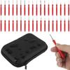 36Pcs Terminal Pin Removal Tool Kit Stainless Steel Pin Extractor Tool Reusable Electrical Wire Connector Pin Release Tool Auto