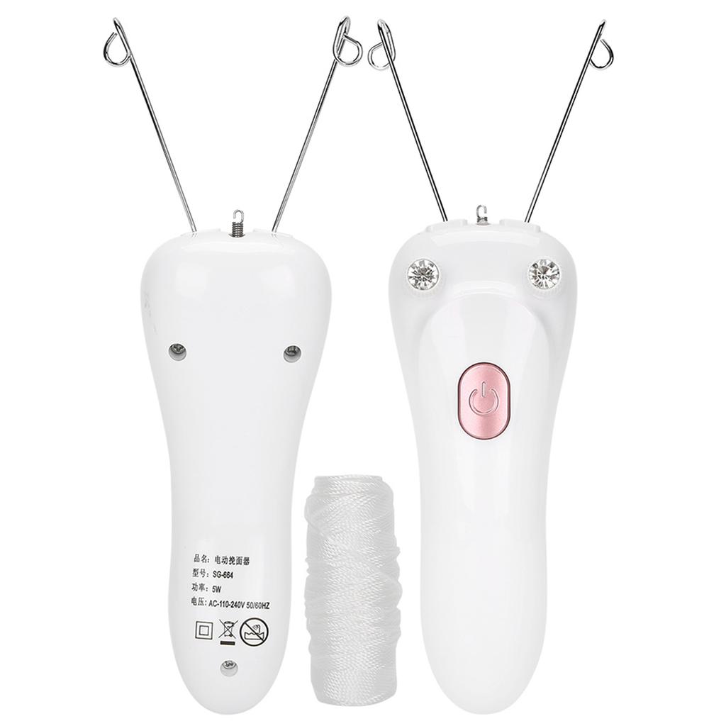Elektrischer Threading-Epilierer, Haarentferner, USB-Aufladung, Baumwollfaden-Epilierer (Host Baumwollfaden USB-Kabel)