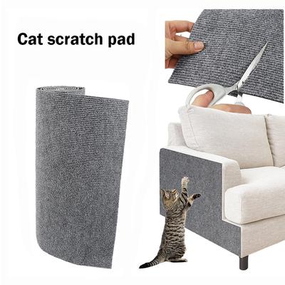 Katzenkratzmatte, zuschneidbar, selbstklebend, Teppichmatte, Anti-Katzenkratzer, für Möbel, Couch, Ecke, Innensofa, Wandschutz