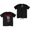 Slipknot Gray Chapter Skull T-Shirt Black New Unisex T-Shirt