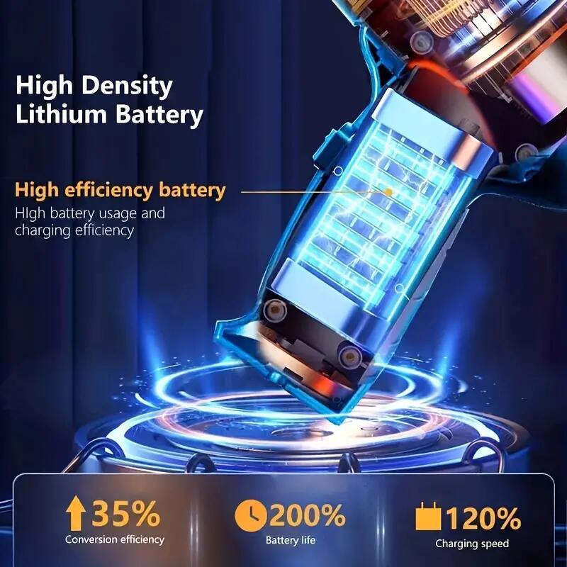 Aspirator fără fir pentru mașină Suflantă multifuncțională puternică Suflantă cu vid de înaltă putere pentru uz casnic.