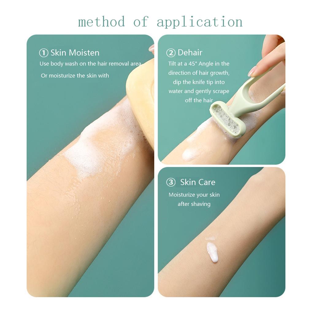 Painless Hair Removal Device Physical Shaver Portable Trimmer Safe Hair Trimming Easy to Clean Reusable