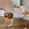 Summer Iced Coffee Cups Clear Glass Cup Milk Juice Water Cup Home Water Glasses Beer Tea Drinking Cup Cocktail Mugs
