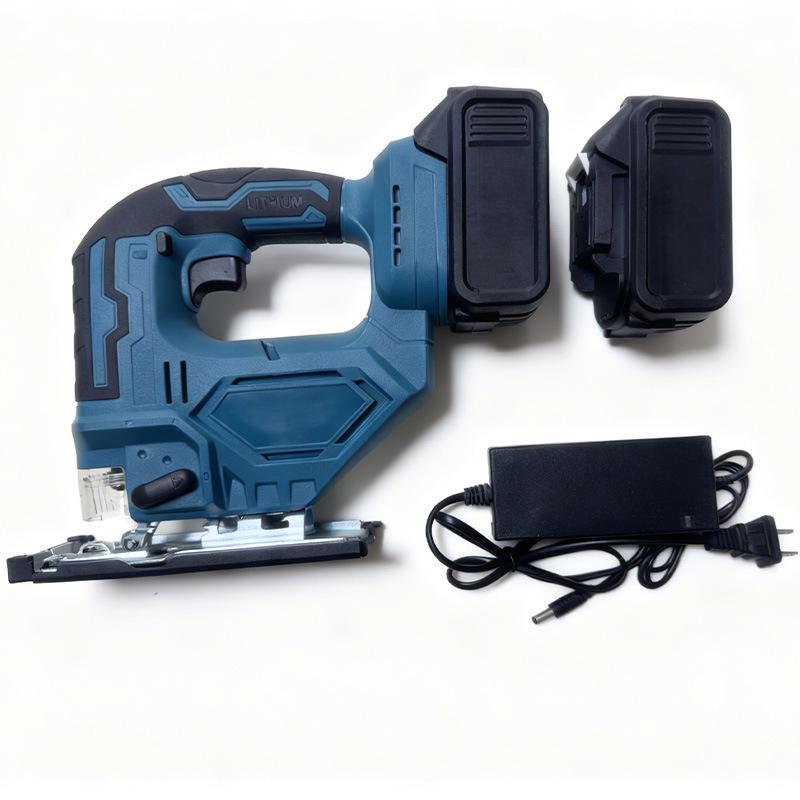 Makita-Style Rechargeable Handheld Woodworking Scroll Saw with Lithium Battery