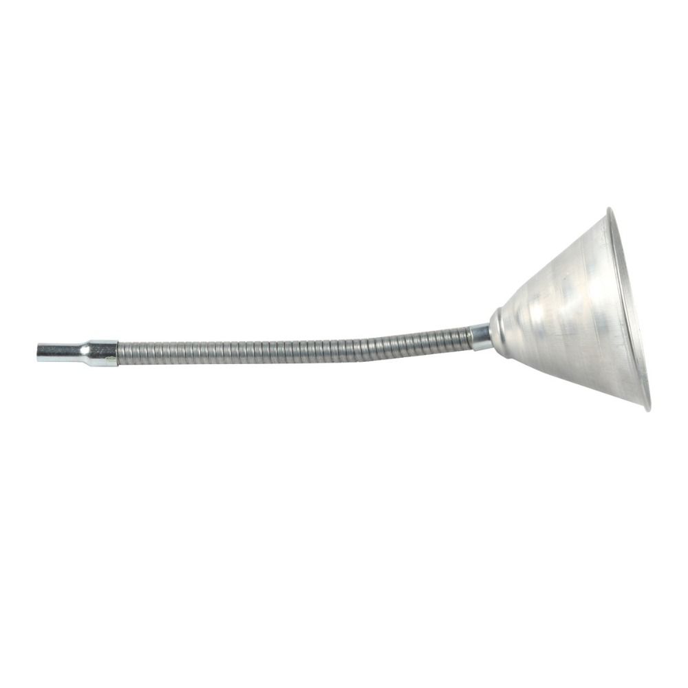 Filter Screen Metal Funnel Flexible Widely Mouth Refueling Funnel  Liquid Fluids