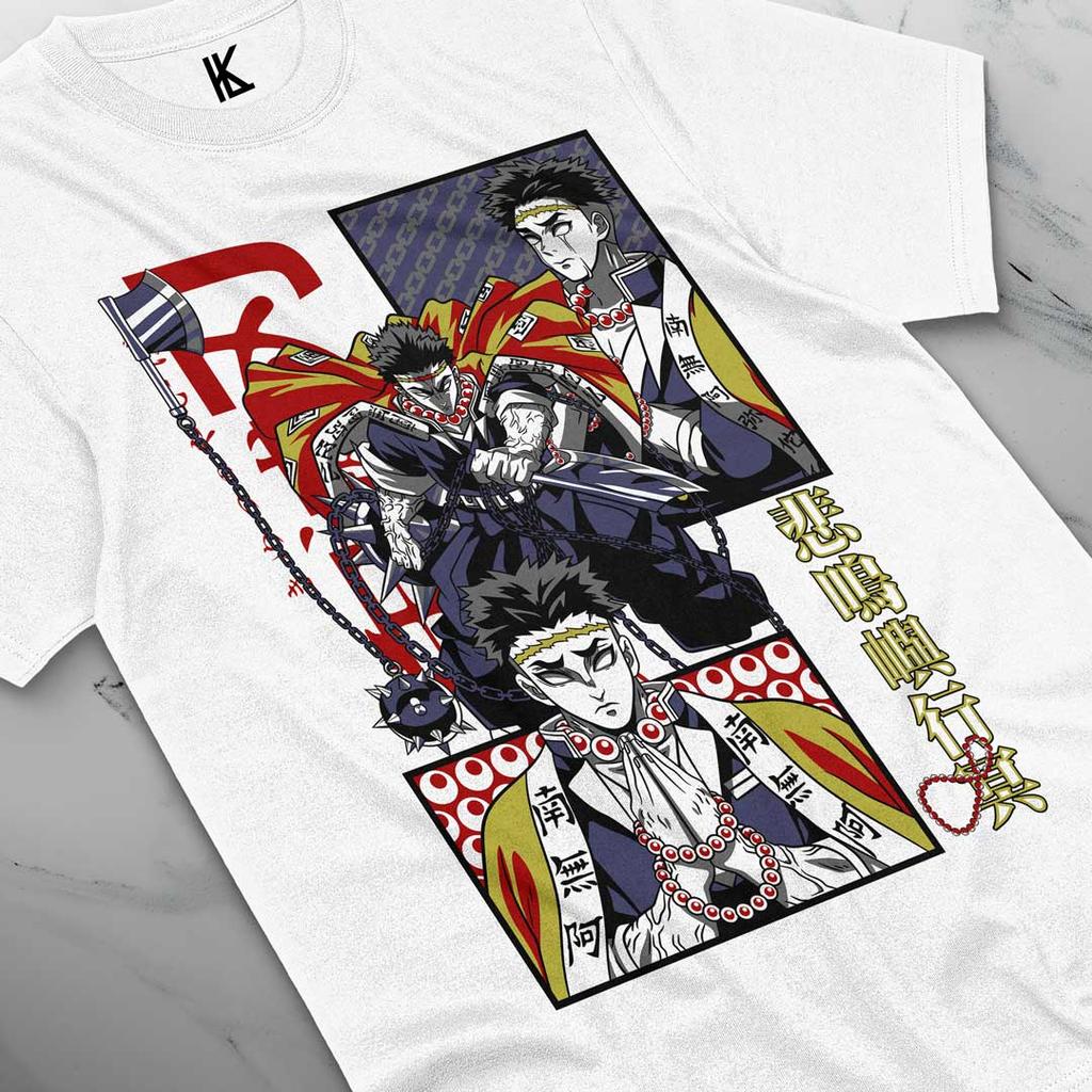 Summer Anime Printed T-shirt Men's Women's Japanese Cartoon T-shirt Casual Overszied Y2k Heavy Cotton Hip Hop Men's Clothing Tee