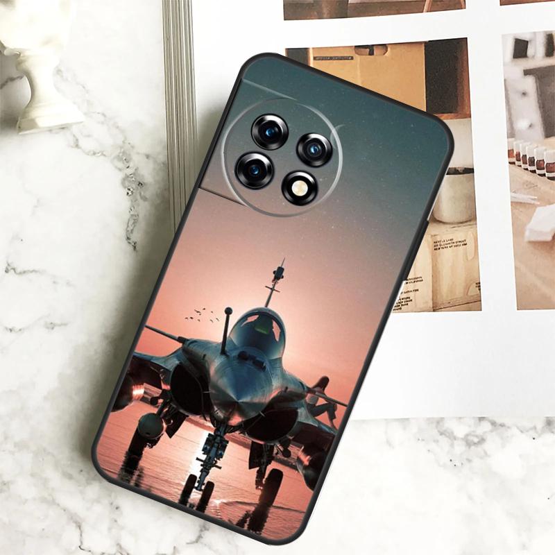 Aircraft Plane Case For OnePlus 12 12R 11 9 10 Pro 10R 9R 8T 10T Nord CE 2 3 Lite 2T N10 N20 N30 CE4 Cover