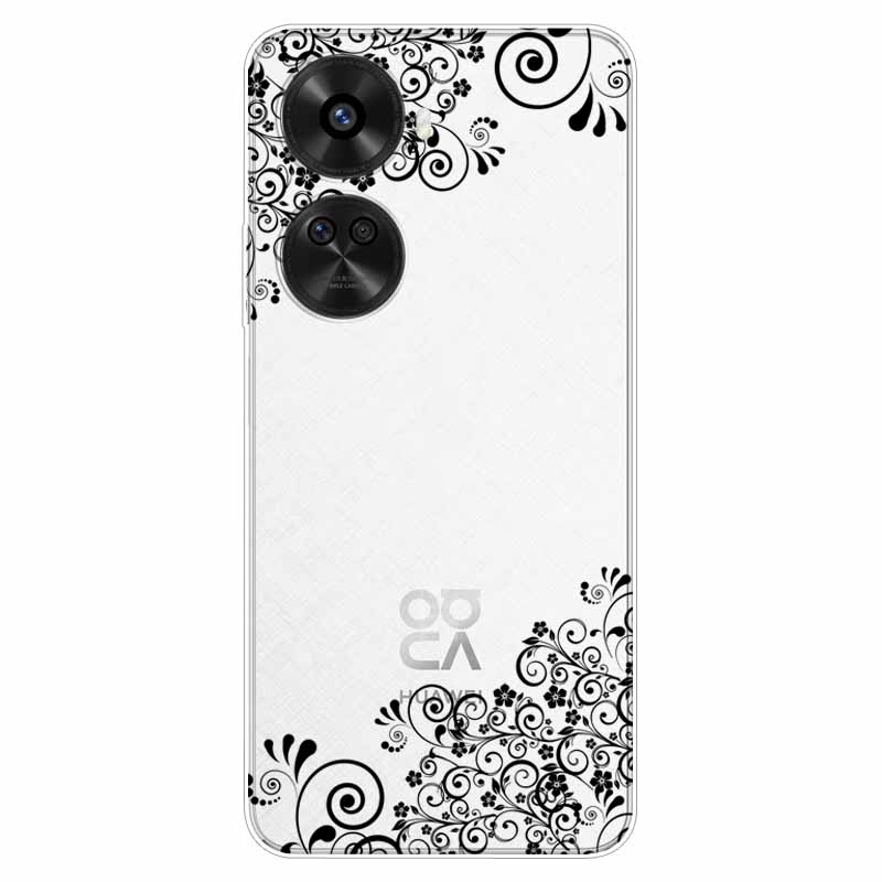 For Huawei Nova 12 SE Case Soft Girl Shockproof Phone Cover for Huawei Nova 12SE Case BNE-LX1 TPU Clear Transparent Silicone