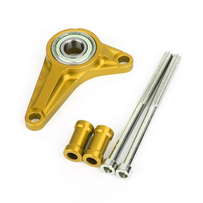 Bruce & Shark CNC Schalthebelstabilisator für Honda Grom MSX125/SF 2013-2019 Motorrad Gold