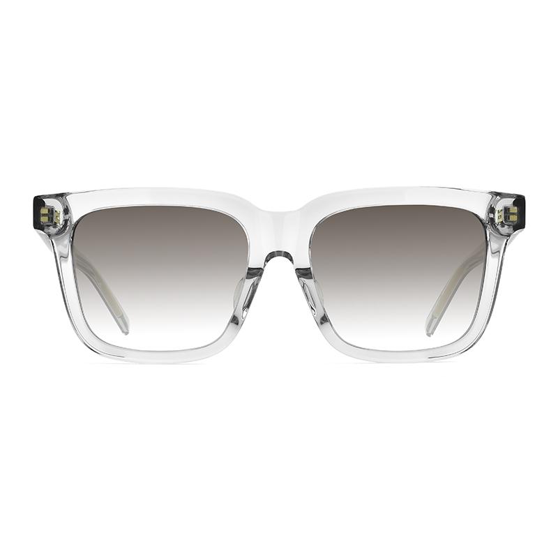 Givenchy Stylish Black Frame Square Sunglasses With UV Protection Compatible With Zeiss Lenses Unisex Sunglasses GV40018F