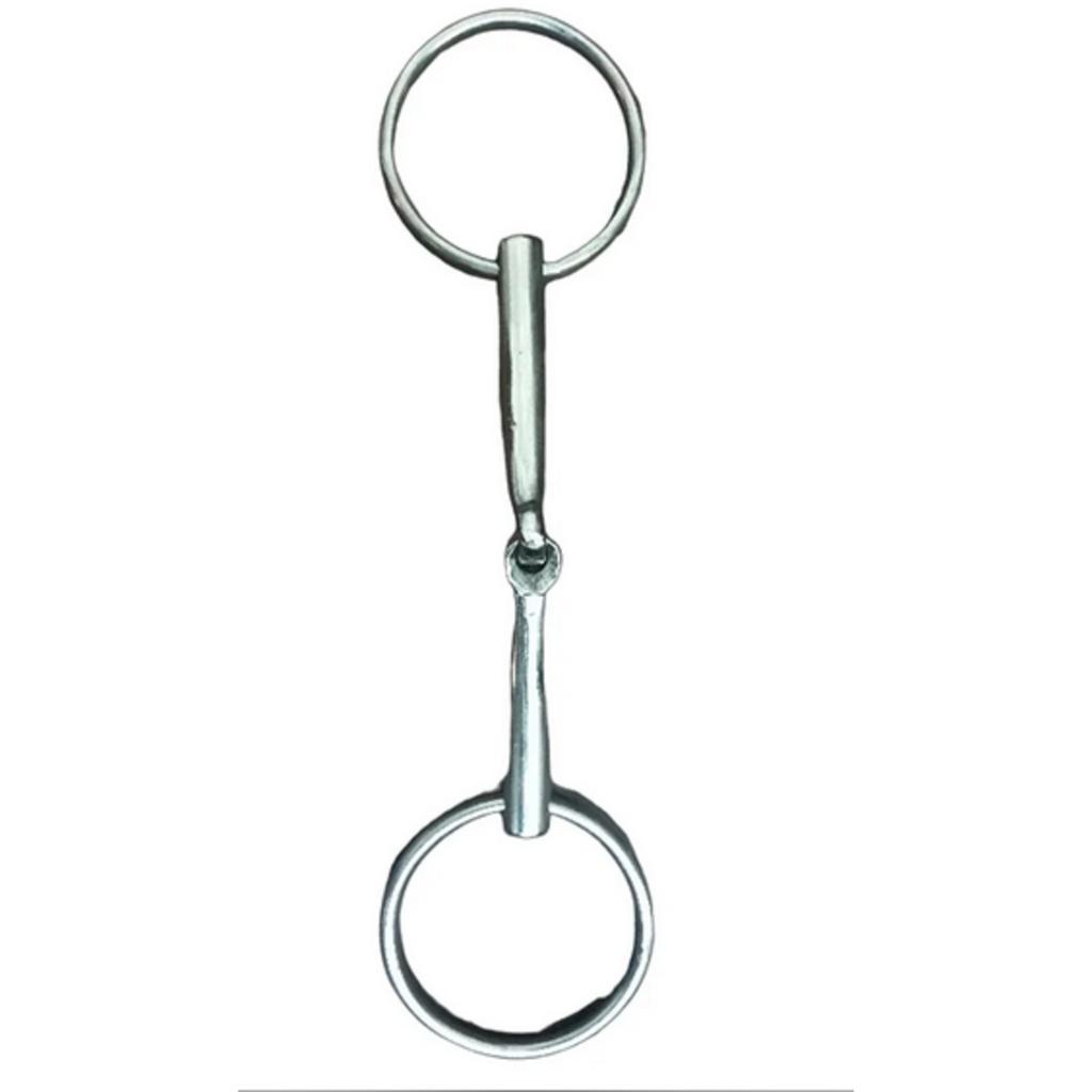 @ Stainless Steel Silver Color Snaffle For Horse Ring 220Gm UKR779_60%OFF