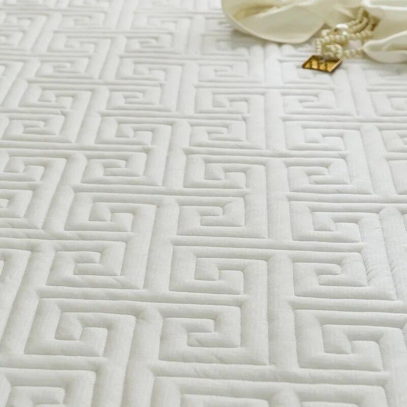 1 Piece Of High-grade Pure Cotton Quilted Bed Sheet, Warm Antibacterial And Anti-mite Bed Sheet Mattress Cover.
