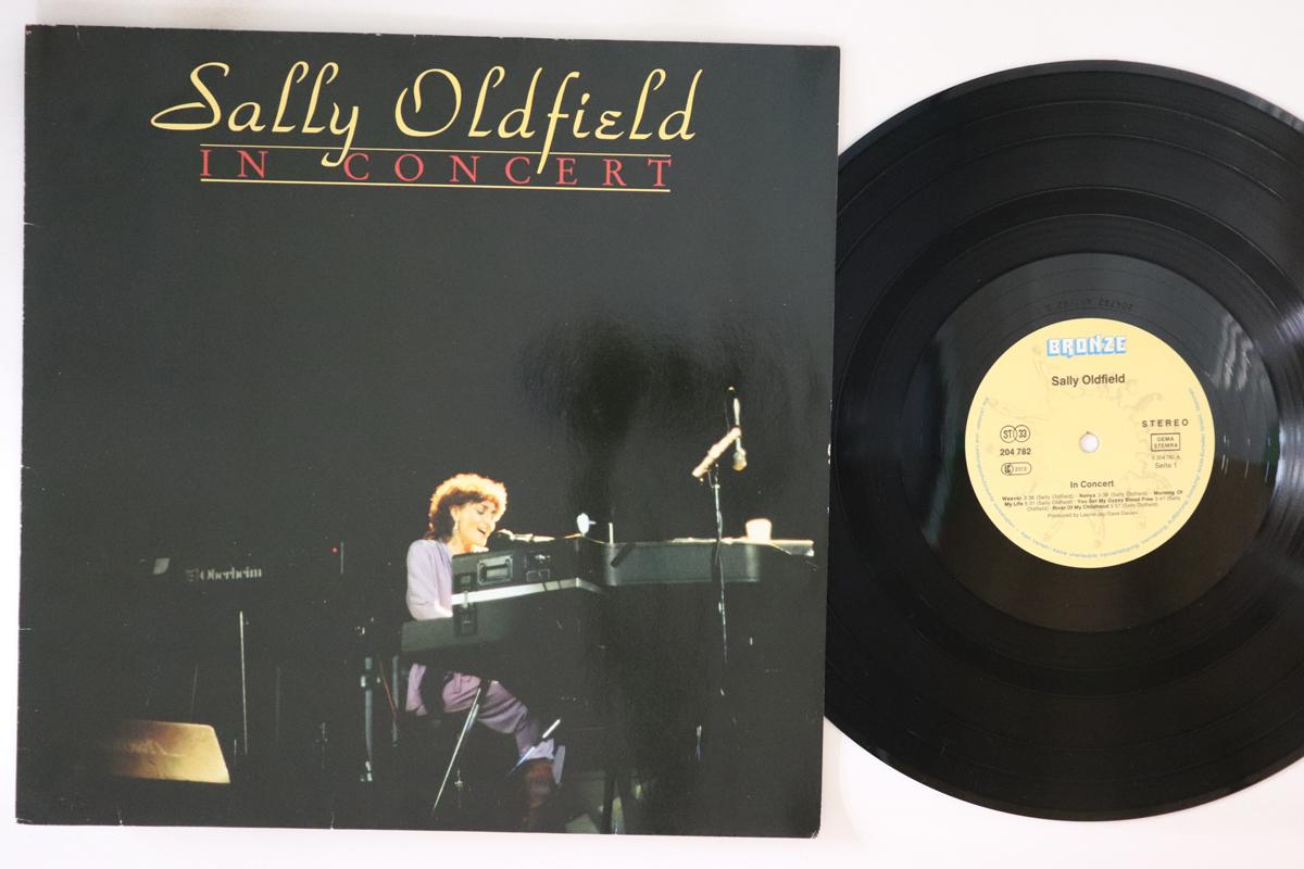 

LP Record SALLY OLDFIELD In Concert 204782 BRONZE 1982 Europe Rock Used