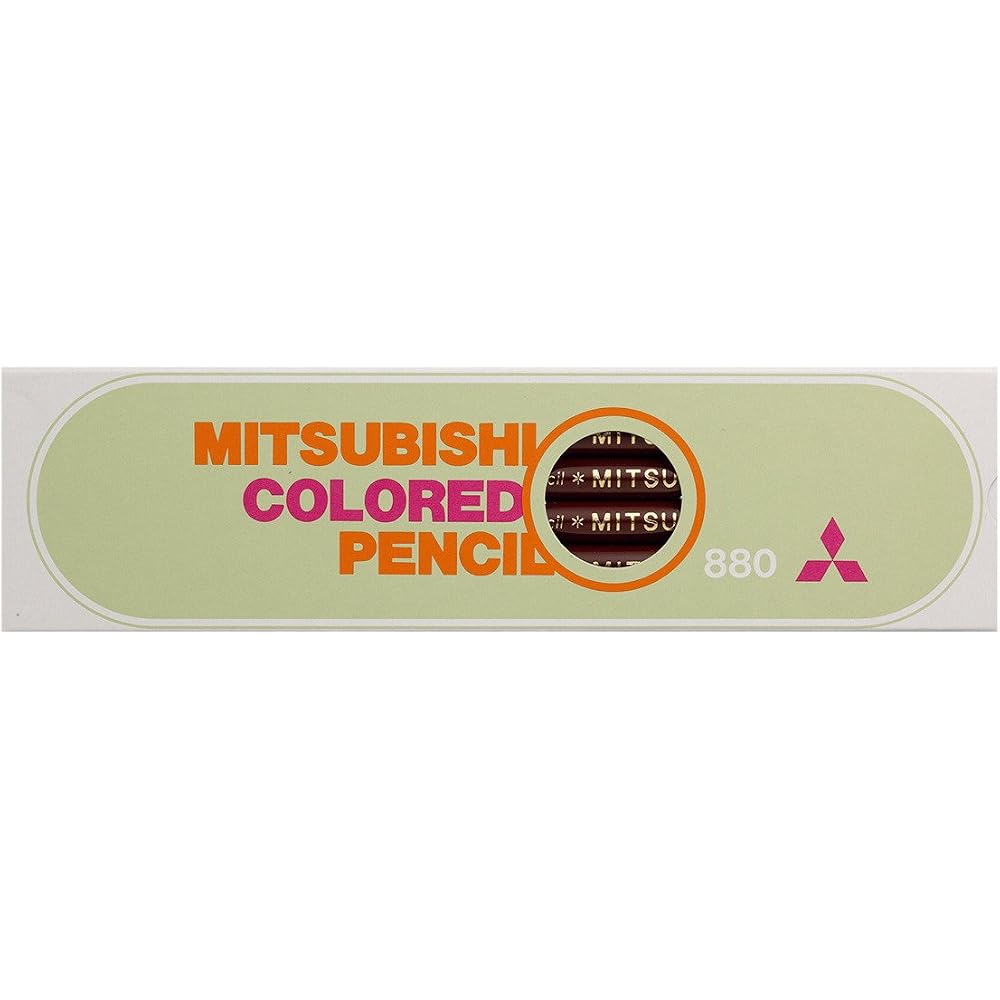 Mitsubishi Pencils, colored pencils, 880, monochromatic, 1 dozen, K880.21