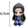 New The Apothecary Diaries Maomao Jinshi Mini Figure Anime Periphery Kawaii Sitting Toys Desktop Car Ornaments Model Gifts
