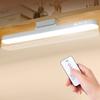 LED Table Lamp Magnetic Hanging USB Rechargeable Desk Lamp 3 Color Reading Light Dimmable Cabinet Closet Wardrobe Night Lighting