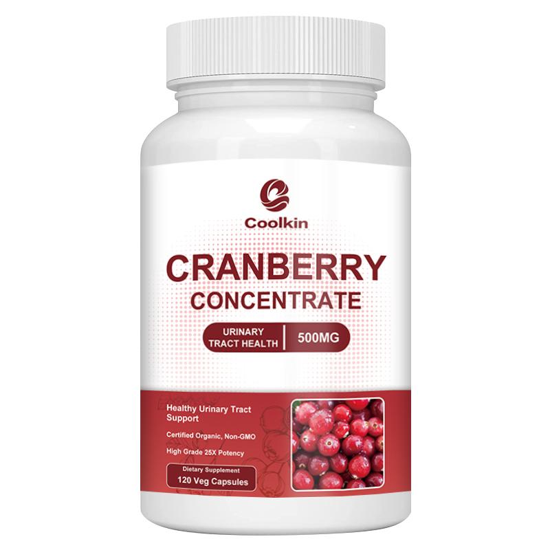 Coolkin Cranberry Capsules - 500mg - Urinary Tract Health