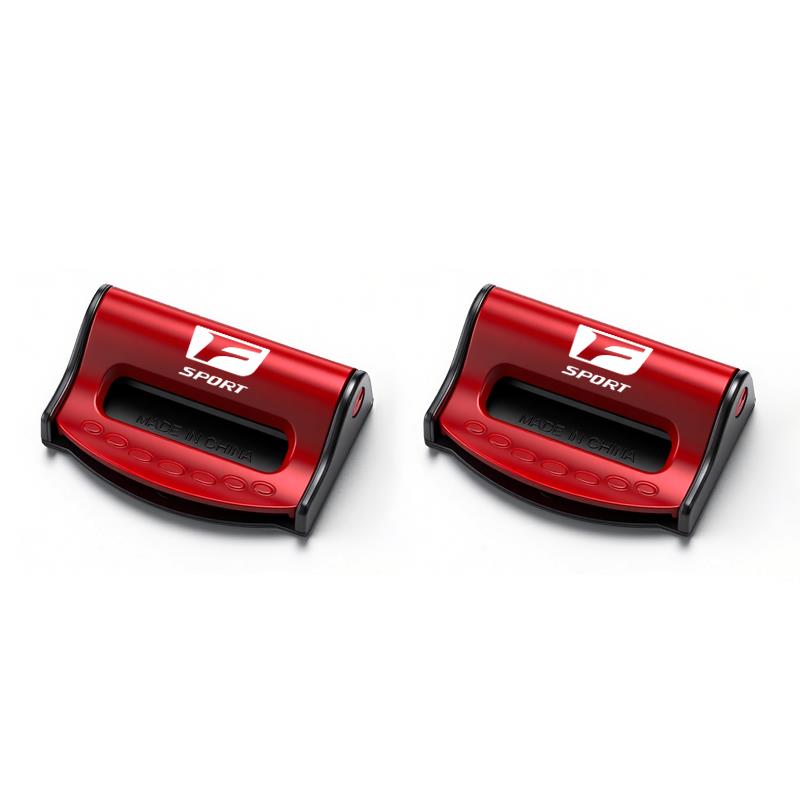 Lexus Car Logo Seat Belts Adjustable Plastic Clip Accessories For Lexus FSPORT LBX NX RX 350h 450h ES UX 300e GS GX IS LS LX CT