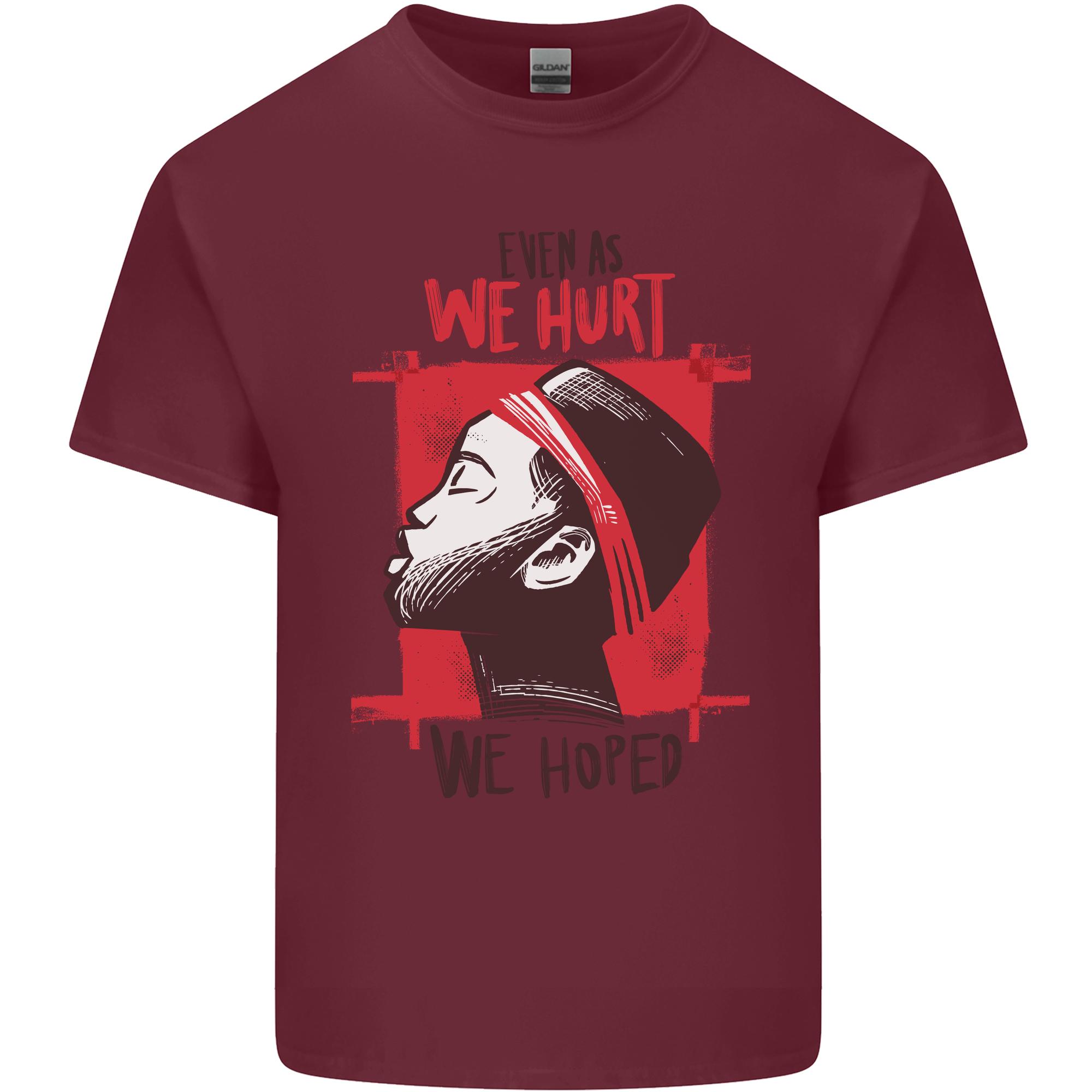 African Unisex Even When We Hurt We Hoped Unisexs Light Cotton TShirt S