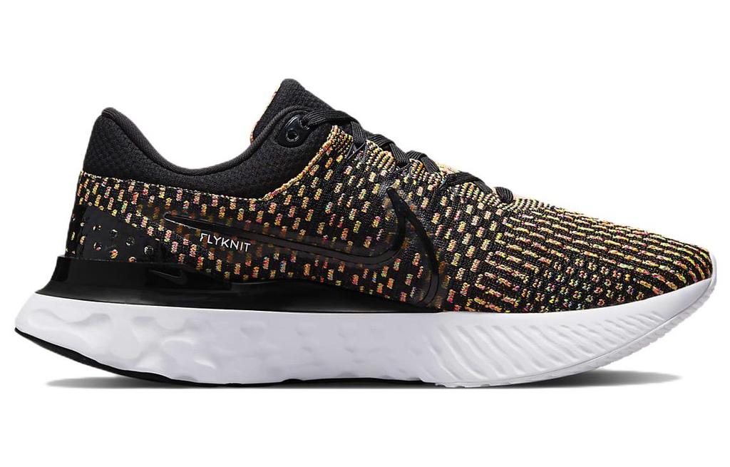 Nike React Infinity Run Flyknit 3 Black Blue Glow Pink Prime DH5392-002