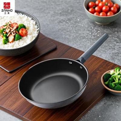 Sanhe 26cm Flat Bottom Non-Coated Frying Pan