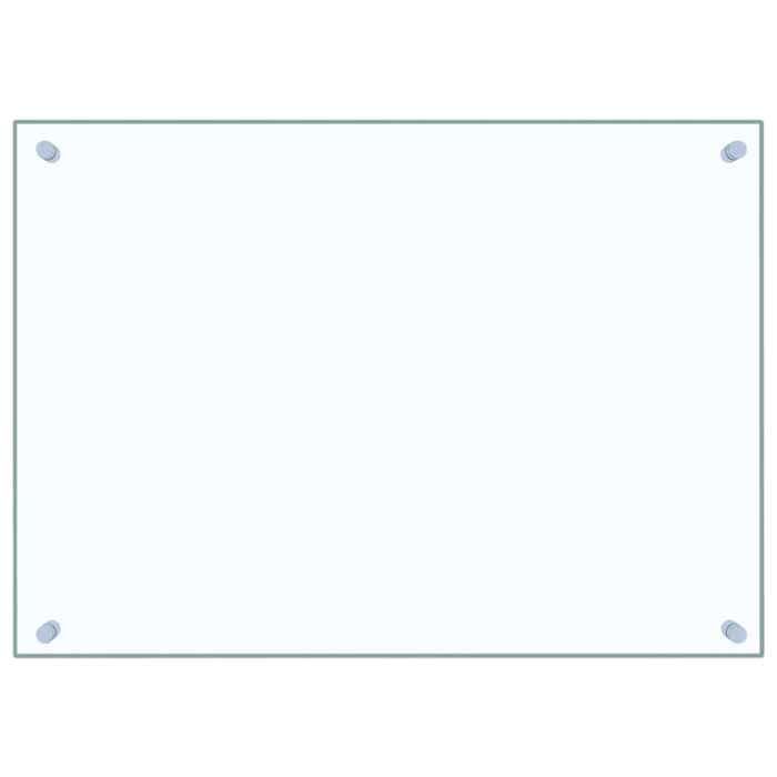 VidaXL Dosseret de cuisine Transparent 70x50 cm Verre trempé 249467